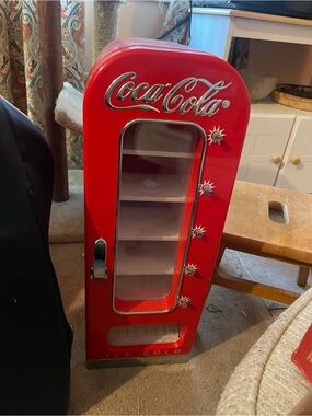 Coca Cola Red Retro Display Cooler